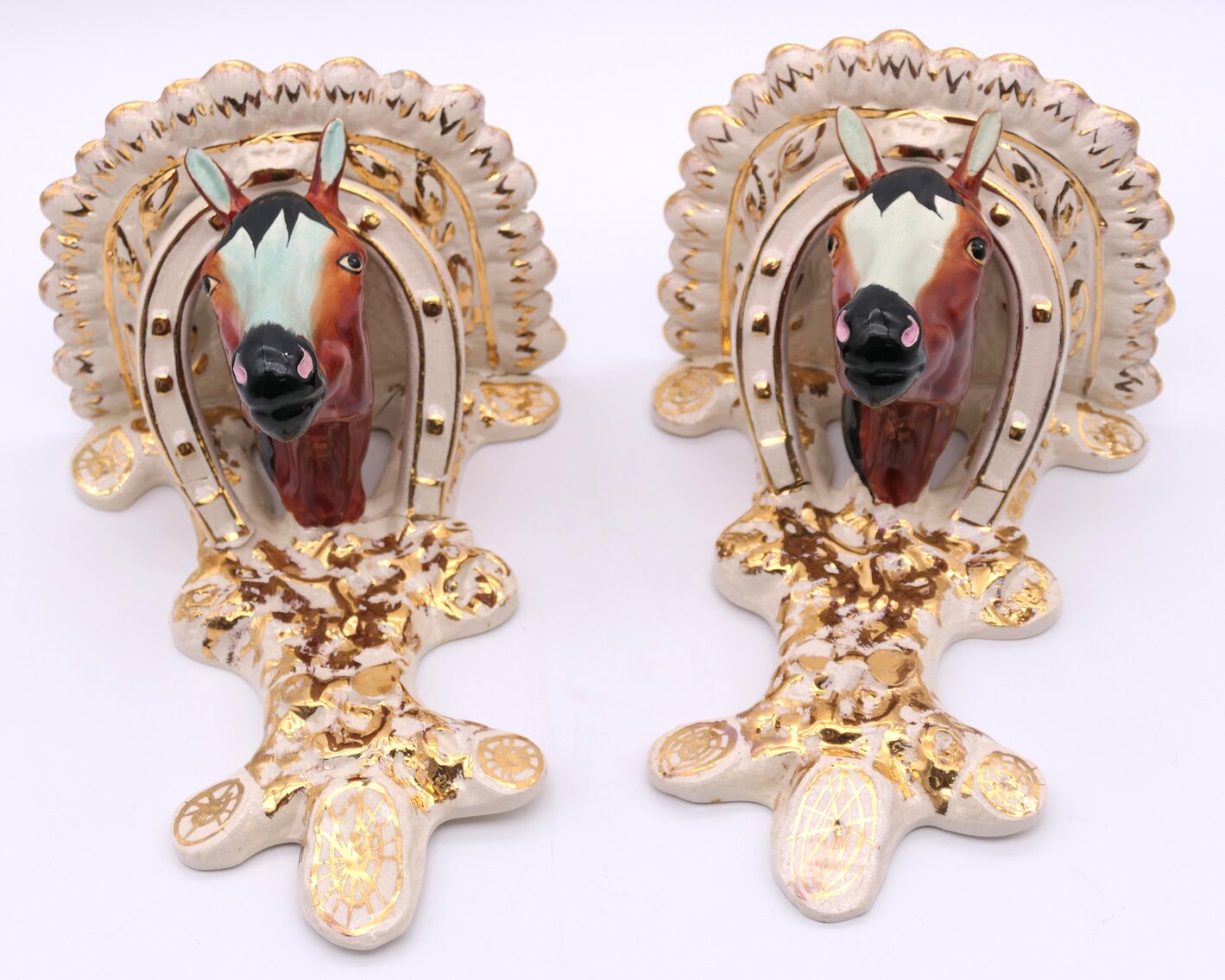 Staffordshire Horse Head Brackets