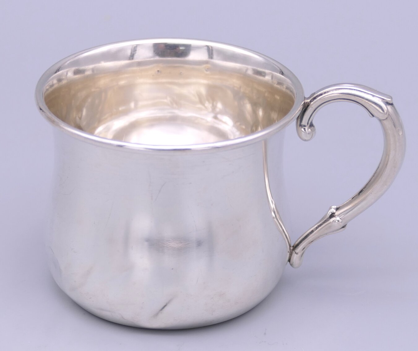 Web Sterling Silver Cup