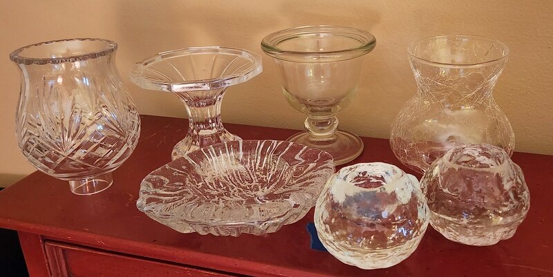 Clear Glass Decor