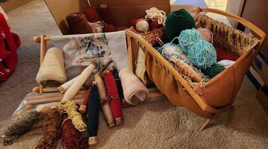 Vintage Wooden Spools