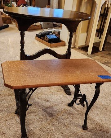 Vintage Table and Bench
