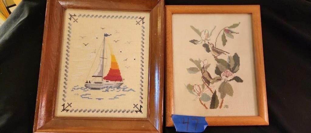 Framed Cross stitch