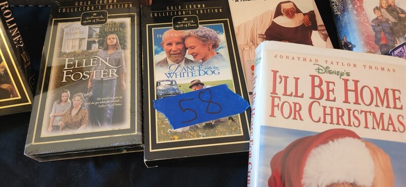 Assortment of VHS Tapes
