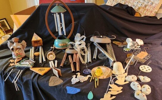 Assortment of Wind Chimes