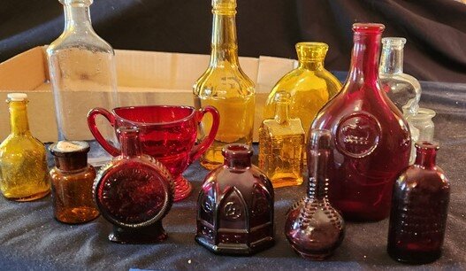 Miniature Glass Bottles