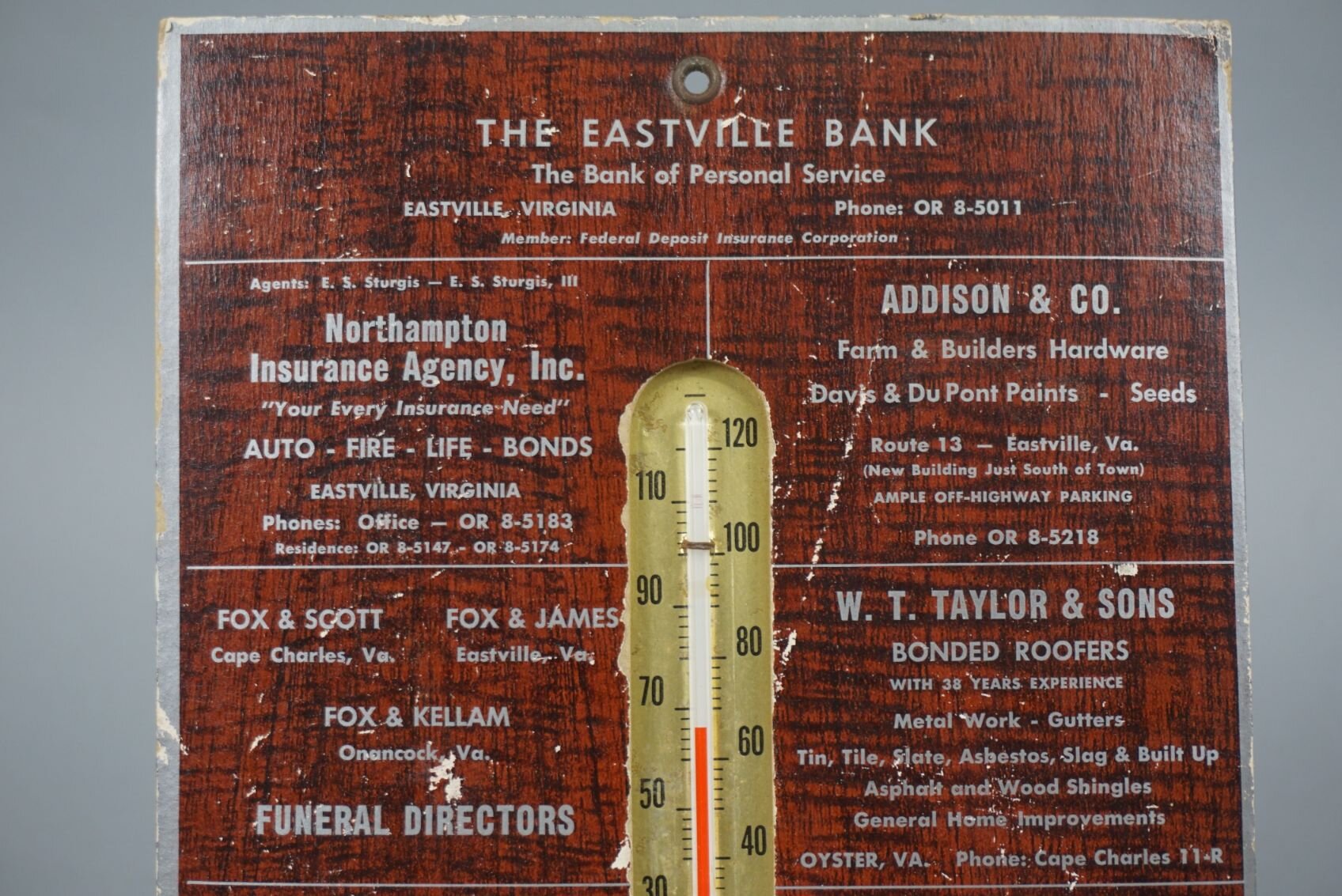 Image for Eastern Shore Advertising Auction from the Estate of Winter C Cullen III Feb 2023