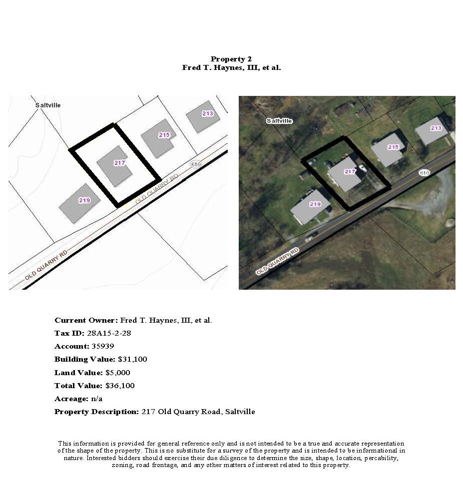 Image for JS2 - 217 Old Quarry Road, Saltville