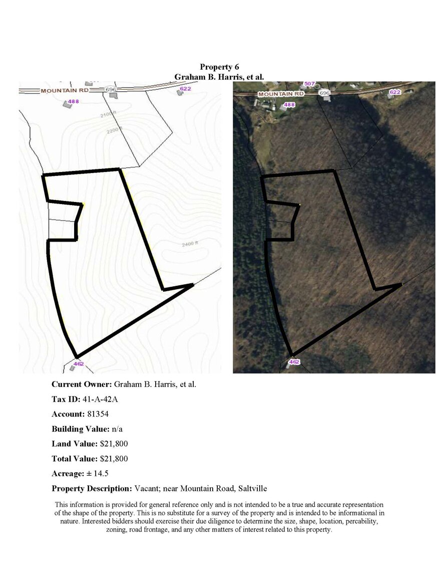 Image for JS6 - Vacant; near Mountain Road, Saltville