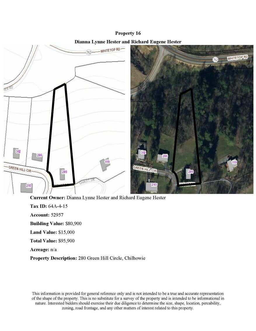 Image for JS16 - 280 Green Hill Circle, Chilhowie