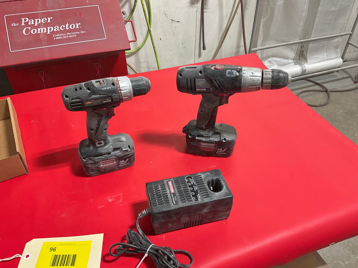 Craftsman 19.2 V cordless drills and charger