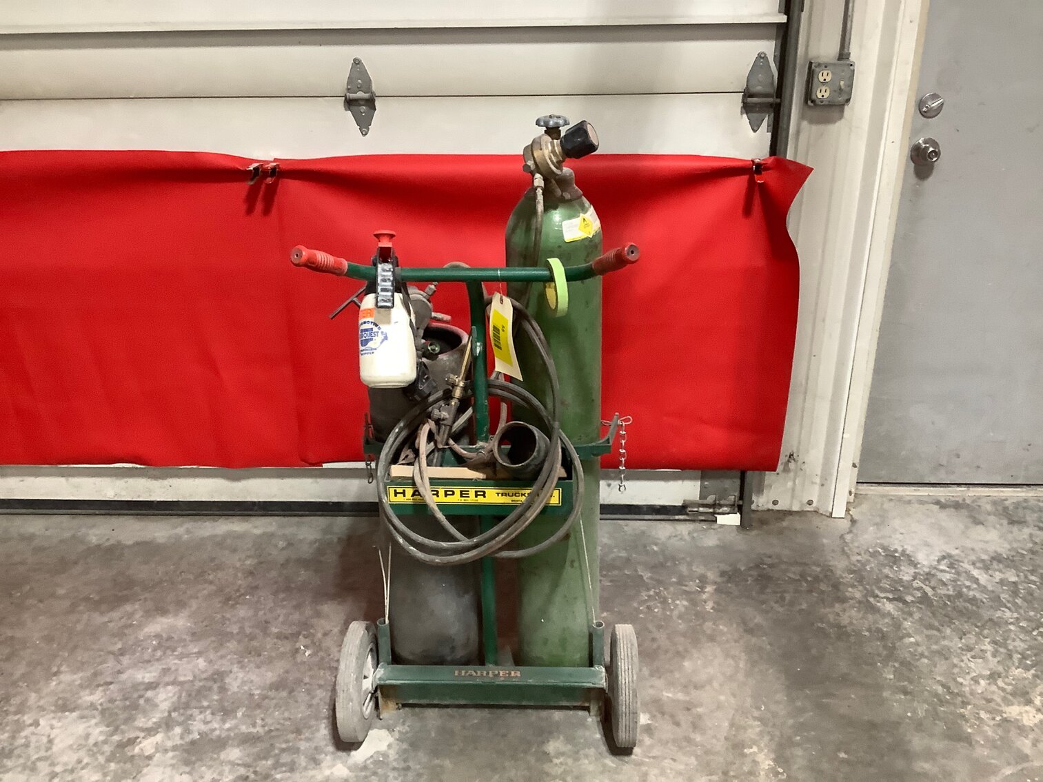 Acetylene cart