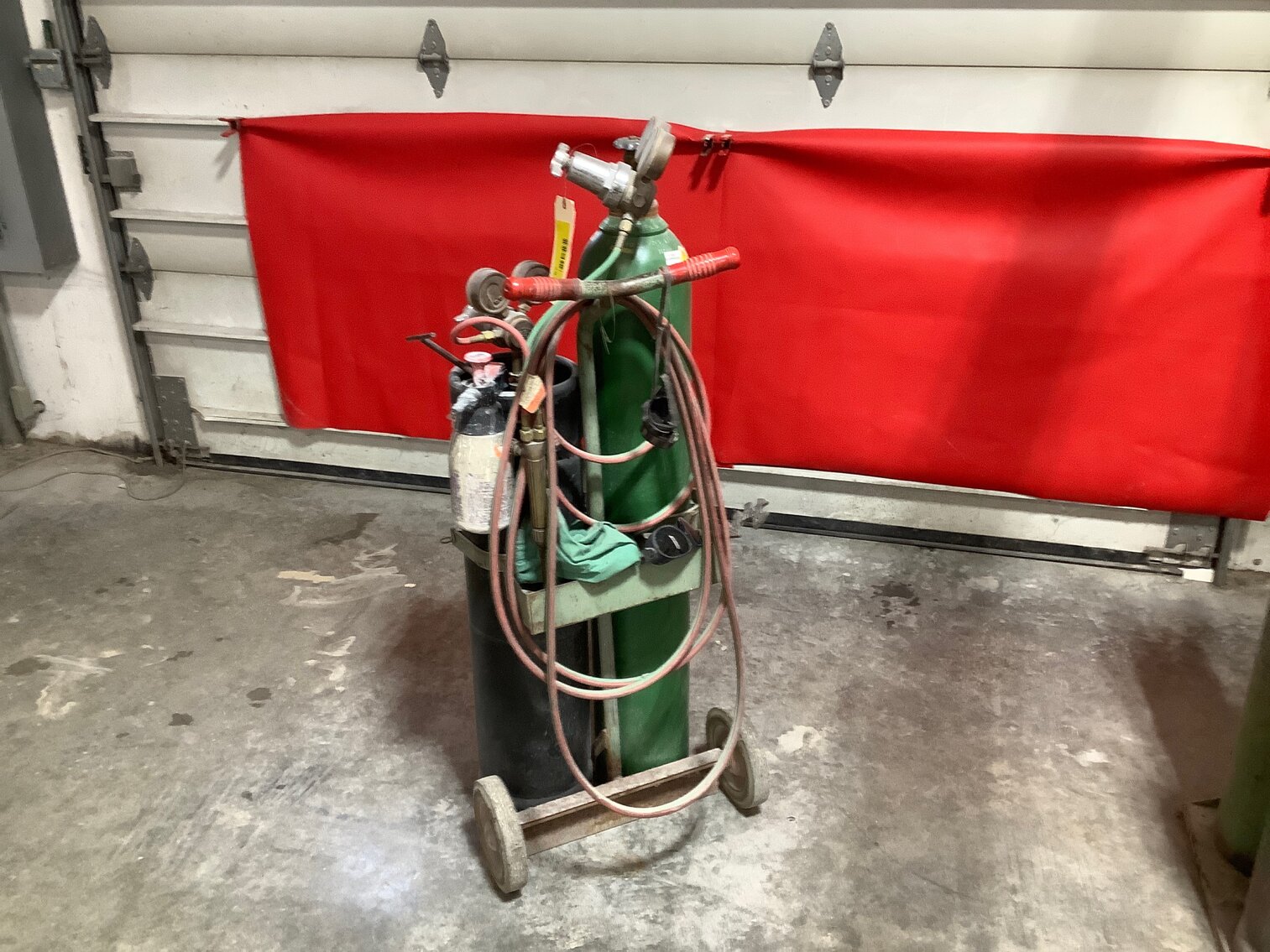 Acetylene cart