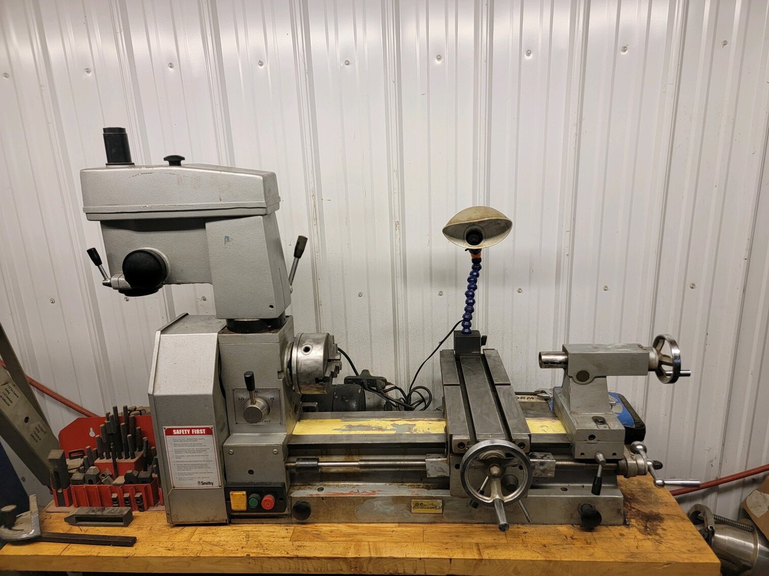 Smitty lathe/mill 