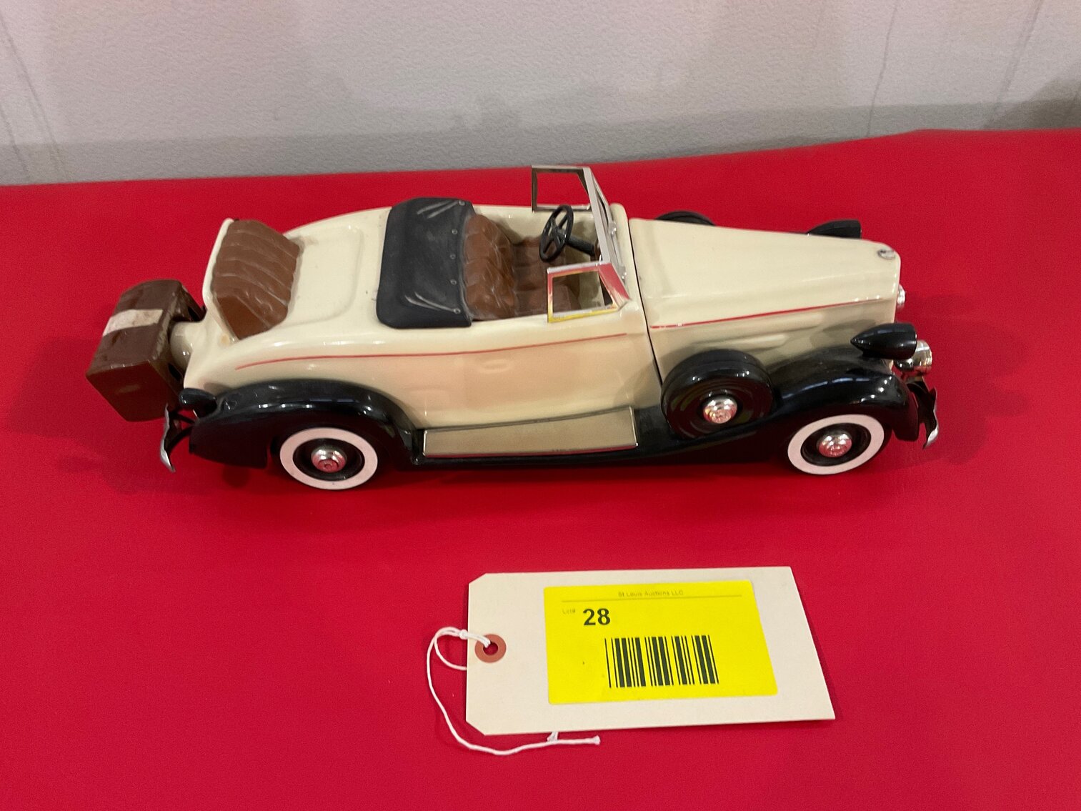 1937 Packard 12 Roadster convertible Jim Beam decanter
