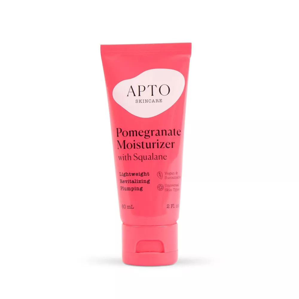 SET OF 2 APTO Skincare Pomegranate Moisturizer with Squalane - 2oz