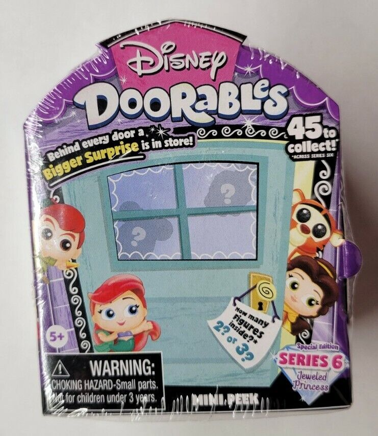 Disney Doorables Series 6 Multi Peek Jeweled Disney Princess Characters     