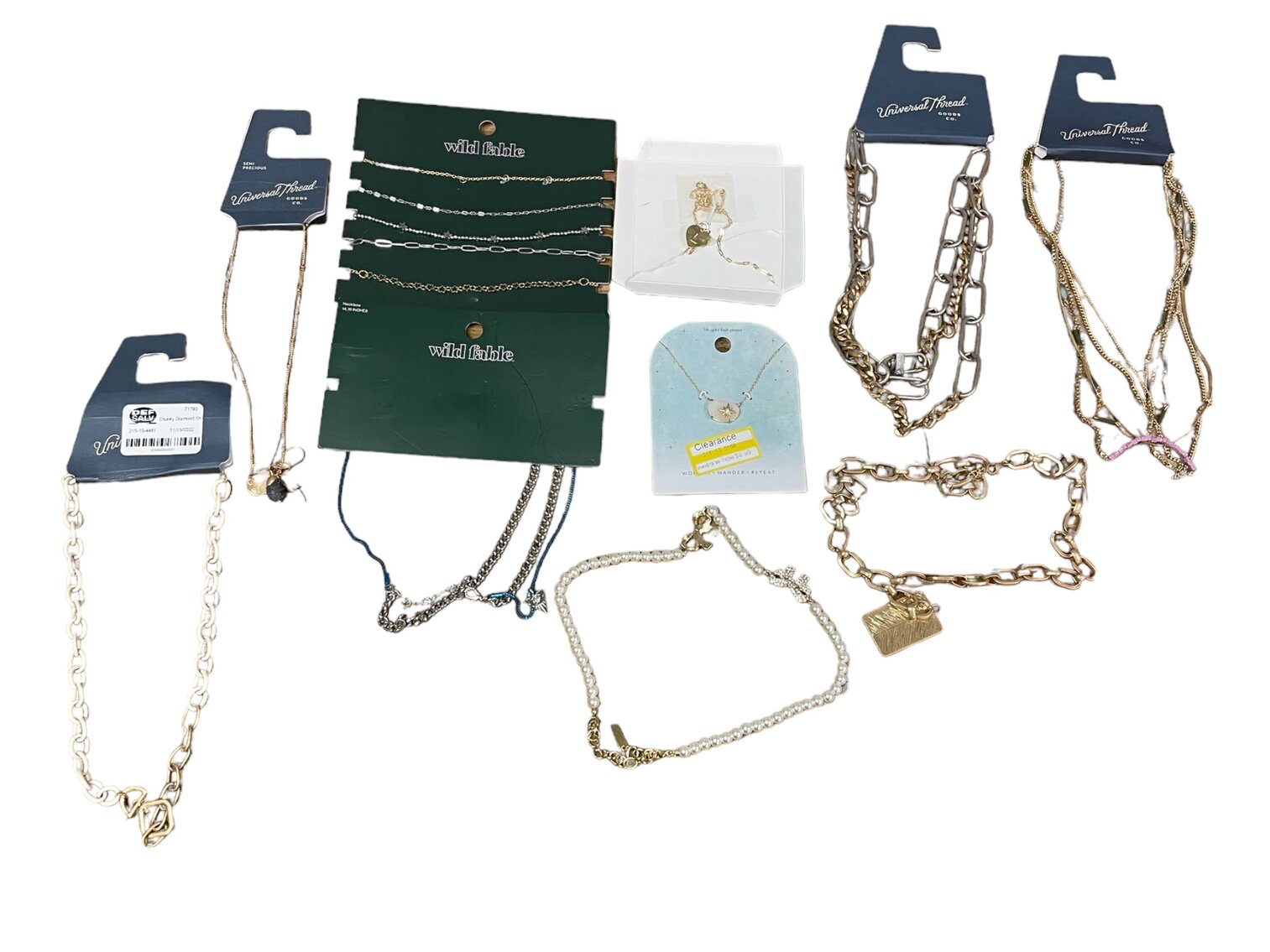 Set of Women's Necklaces 