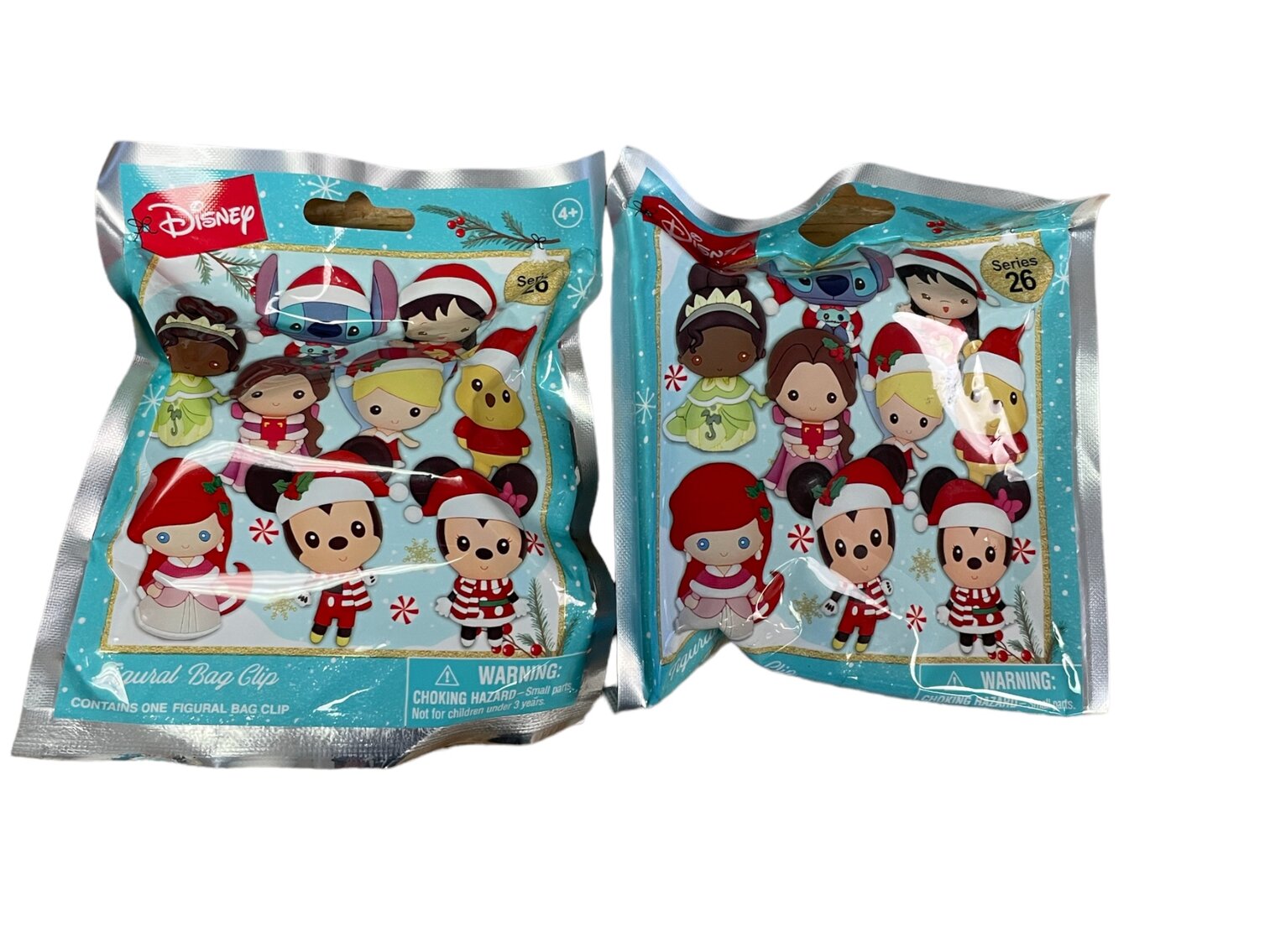 Disney Characters Christmas Surprise Bag Clip