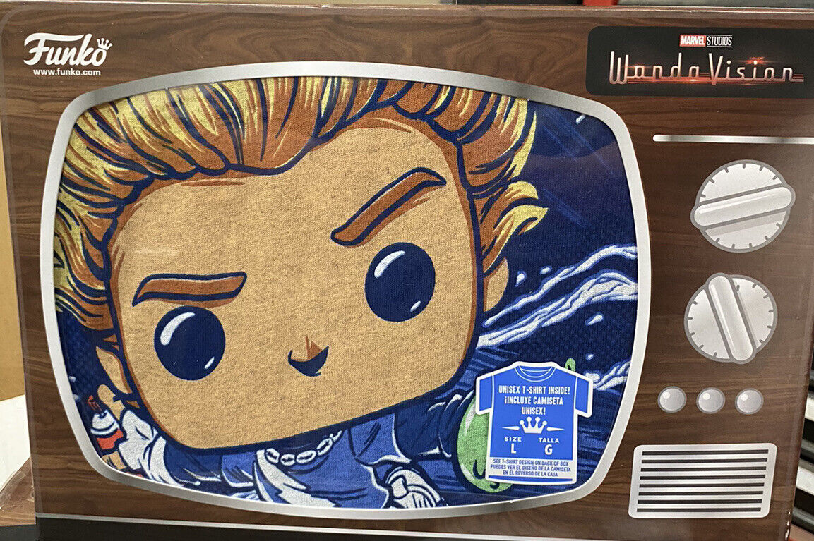 (Adult Size Large) Funko Pop Tee Pietro Maximoff Marvel Wandavision