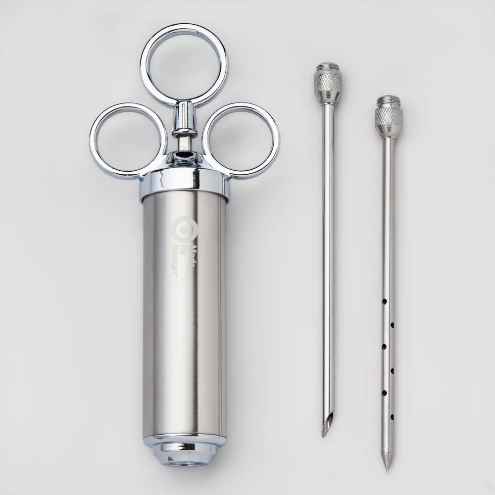 Stainless Steel Syringe Baster - Made By Design™ (some package damage)