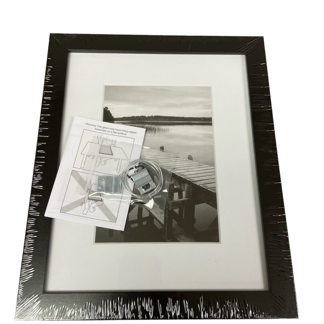 Set of 3 8x10 Black Picture Frames