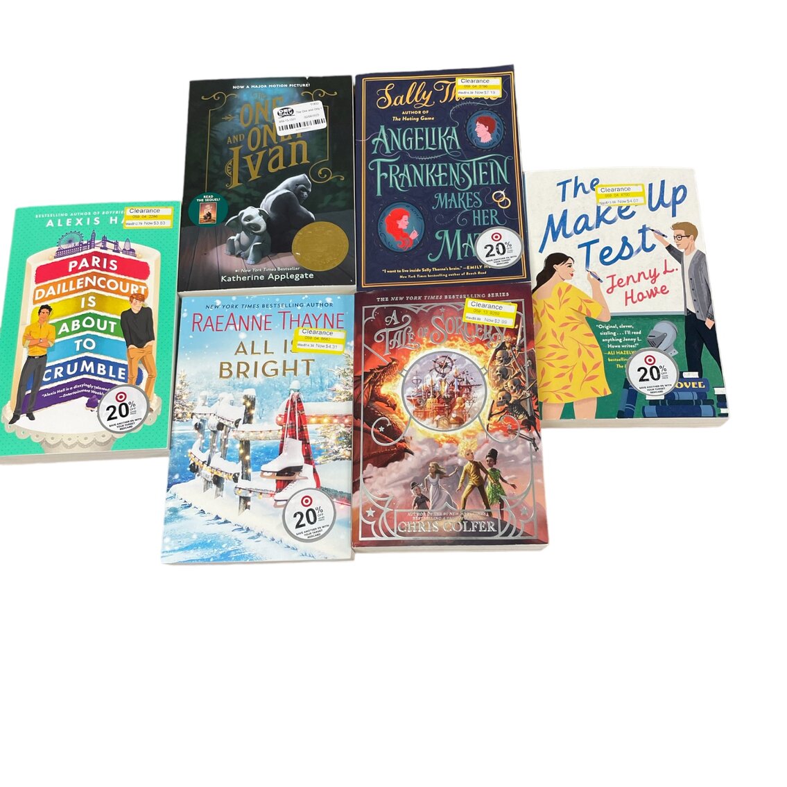 Set of 6 Softcover Books
