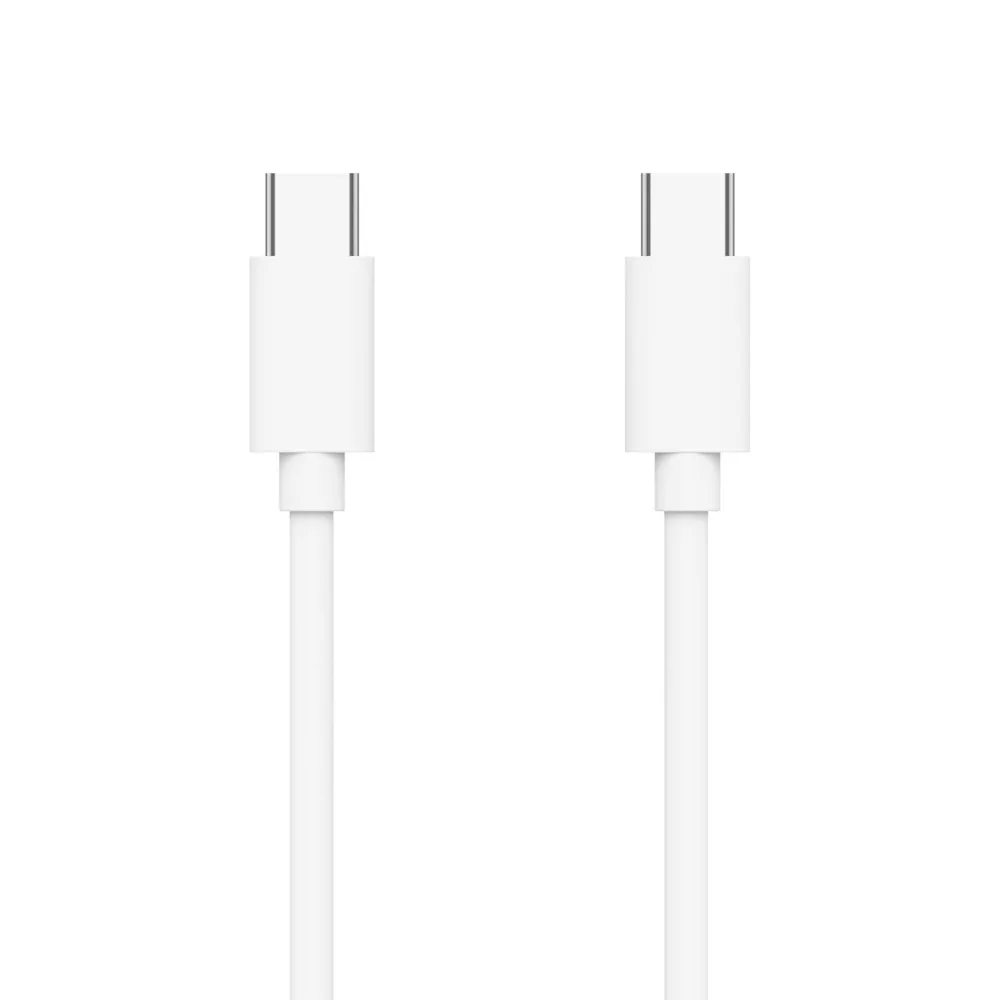Just Wireless USB-C to USB-C PVC Cable - White