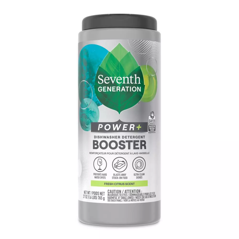 (Set of 2) Seventh Generation Power Plus Dishwasher Detergent Booster - Fresh Citrus - 27oz