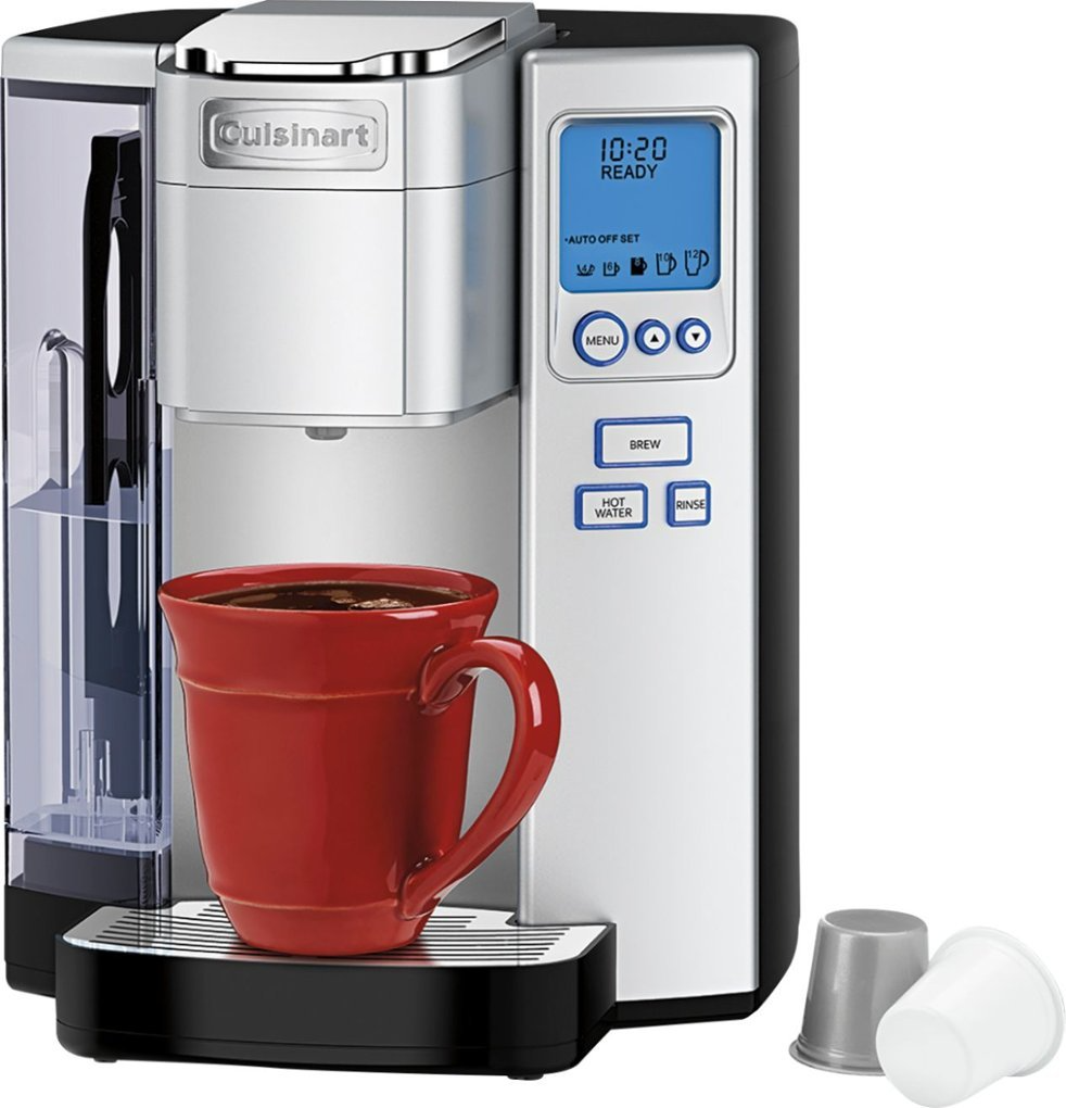 Cuisinart - Single Serve K-Cup Coffee Maker - Stainless Steel