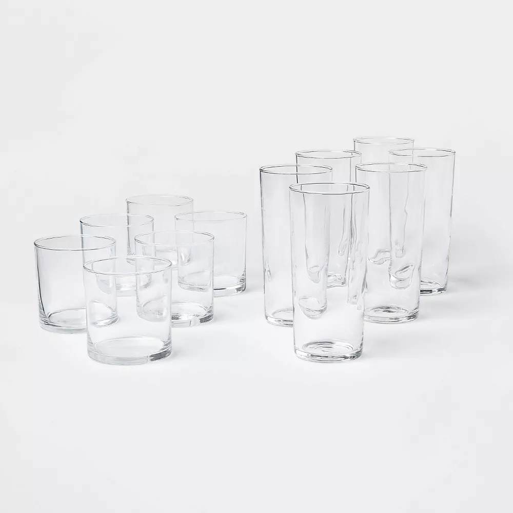 Glass Asheboro Glasses - Threshold 11 TOTAL GLASSES