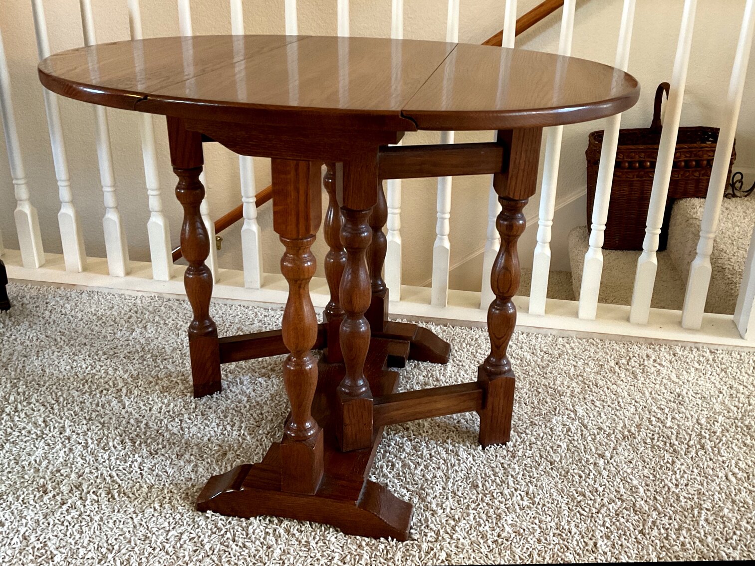 Oak Accent Table