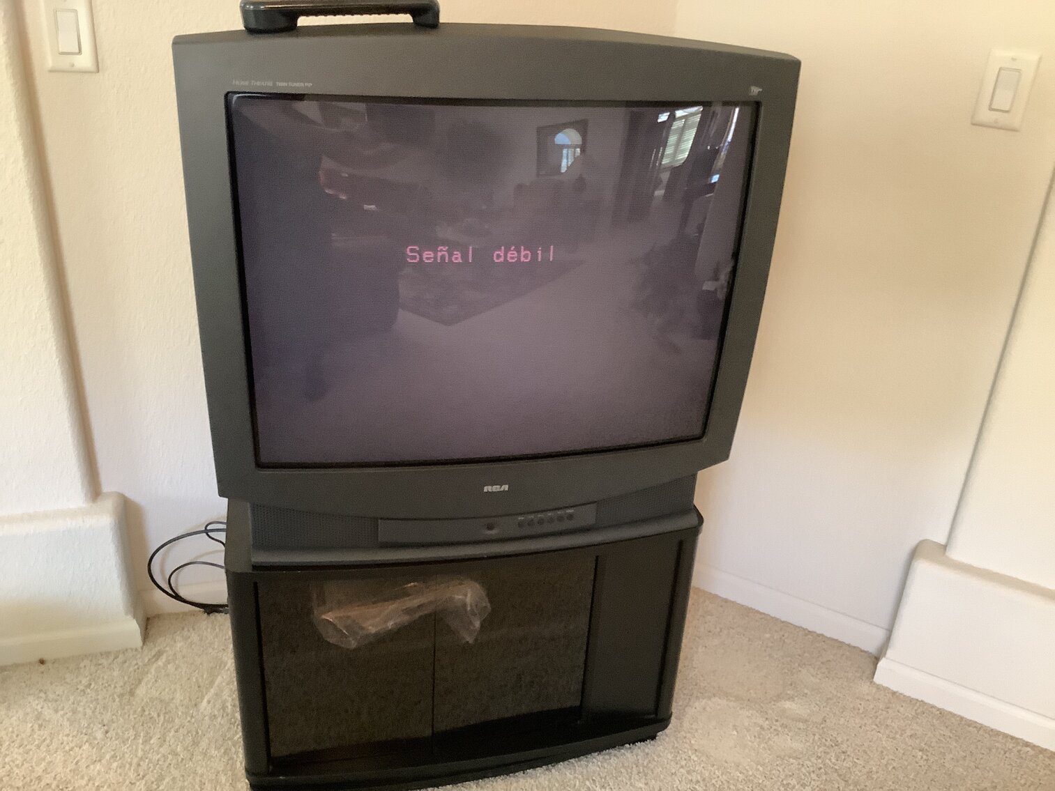 32” RCA TV with Stand