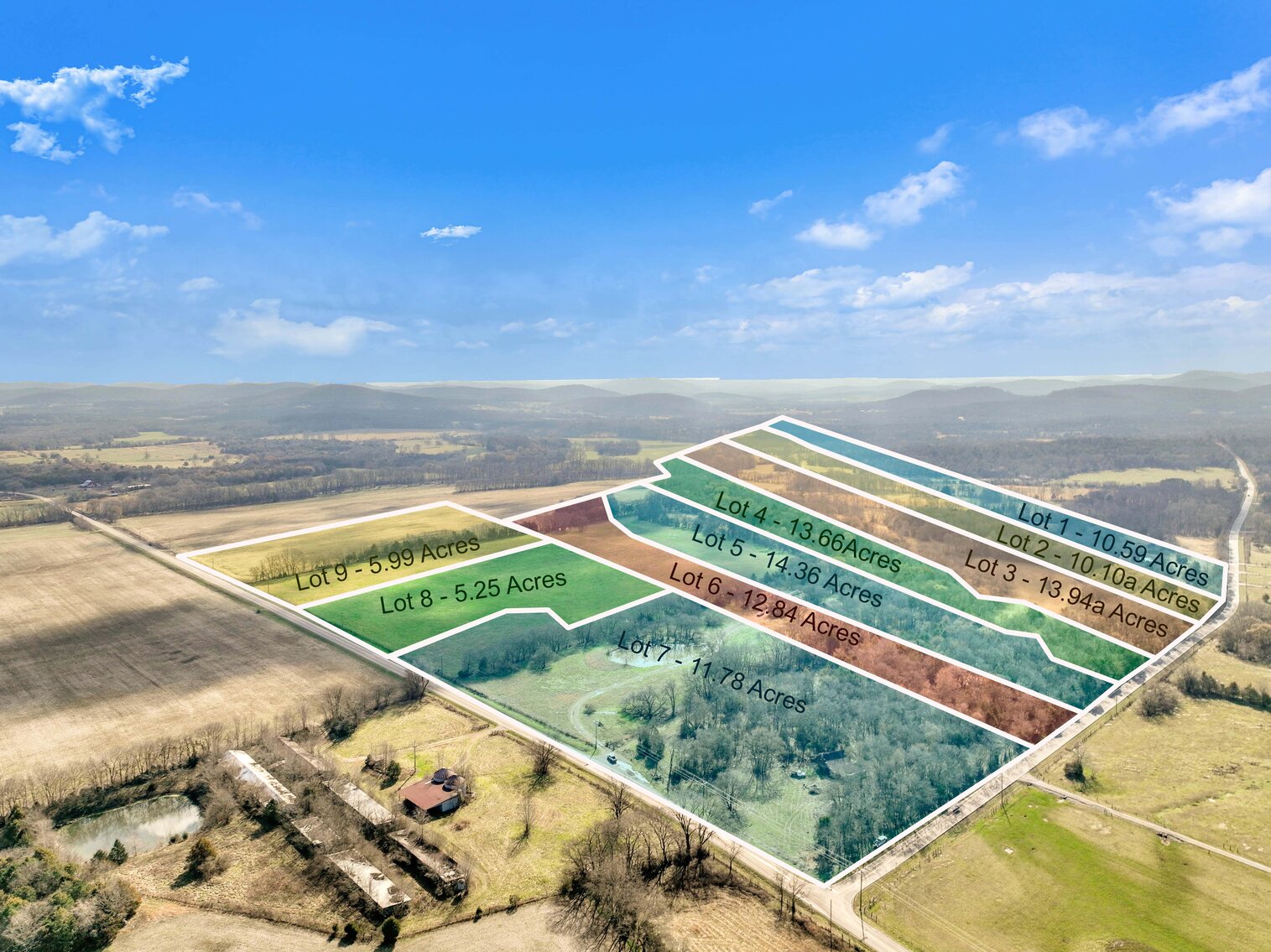 Image for Bivens Hill Road & Halls Hill Pike, Readyville