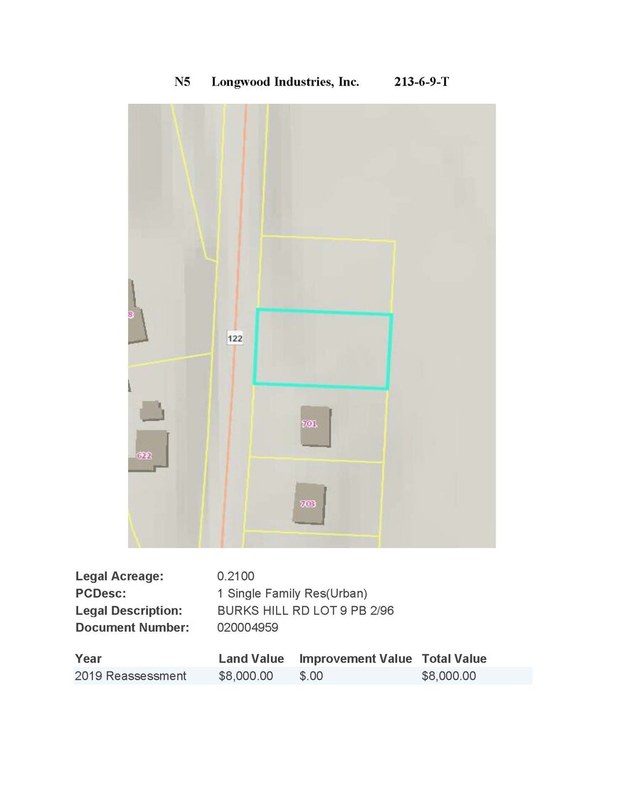 Image for NJS5 - Burks Hill Road, Town of Bedford, Lot 9 0.21 acre +/-