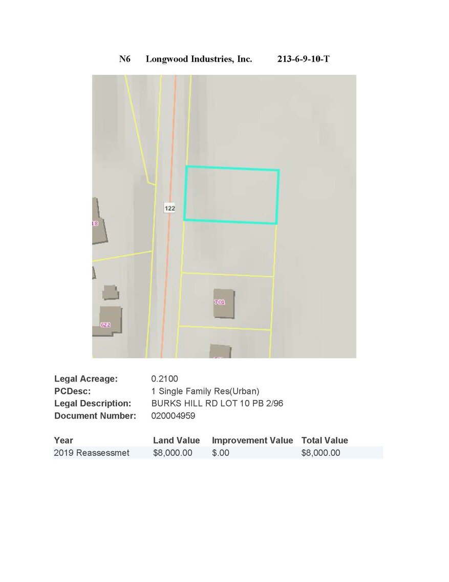 Image for NJS6- Burks Hill Road, Town of Bedford, Lot 10 0.21 acre +/-