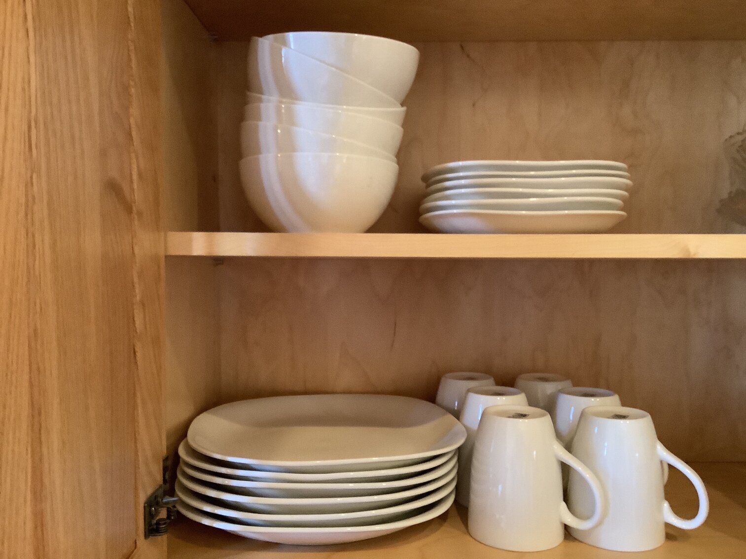White Quadra Dishes