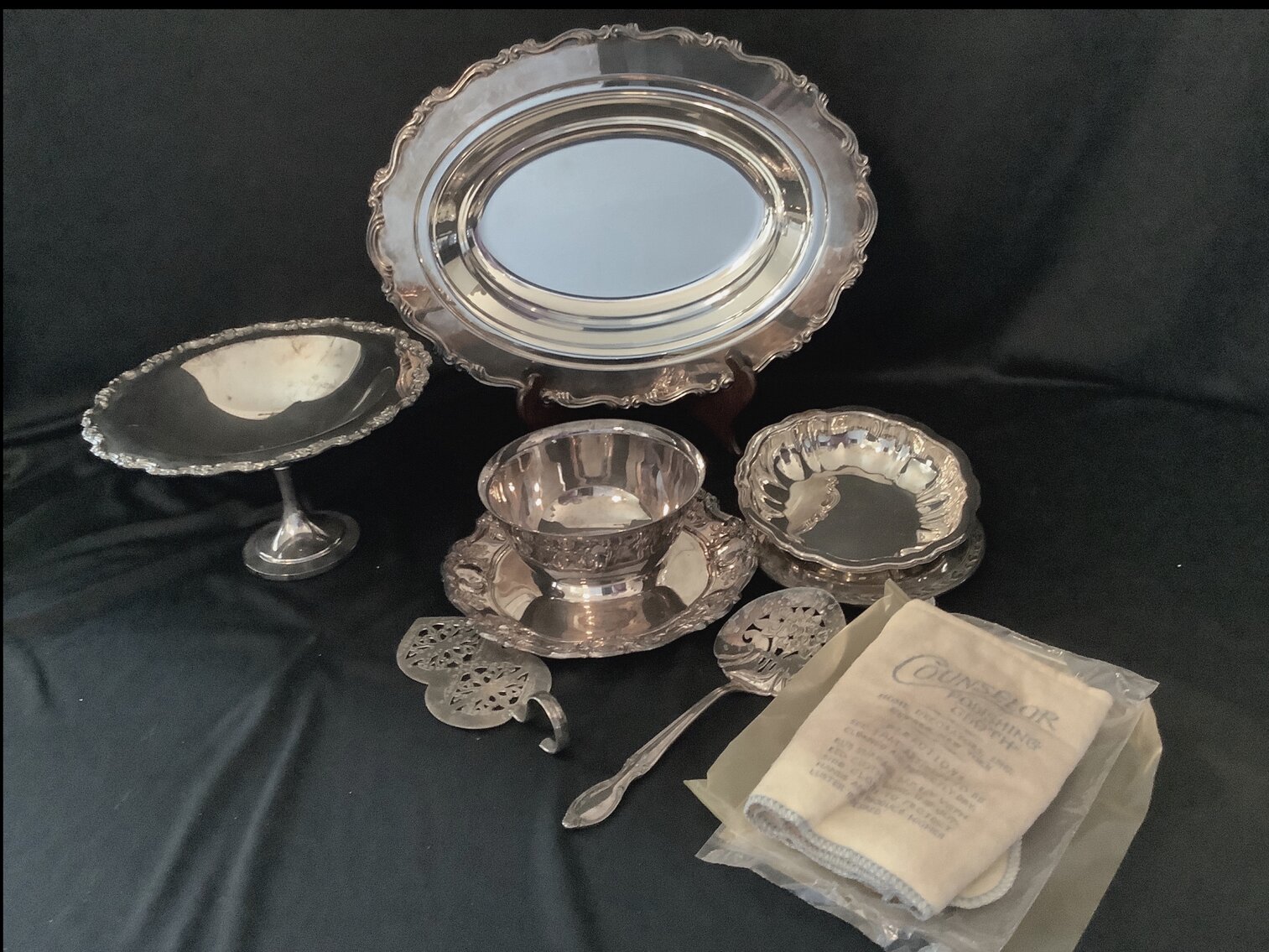 Silver Plate Serving Dishes