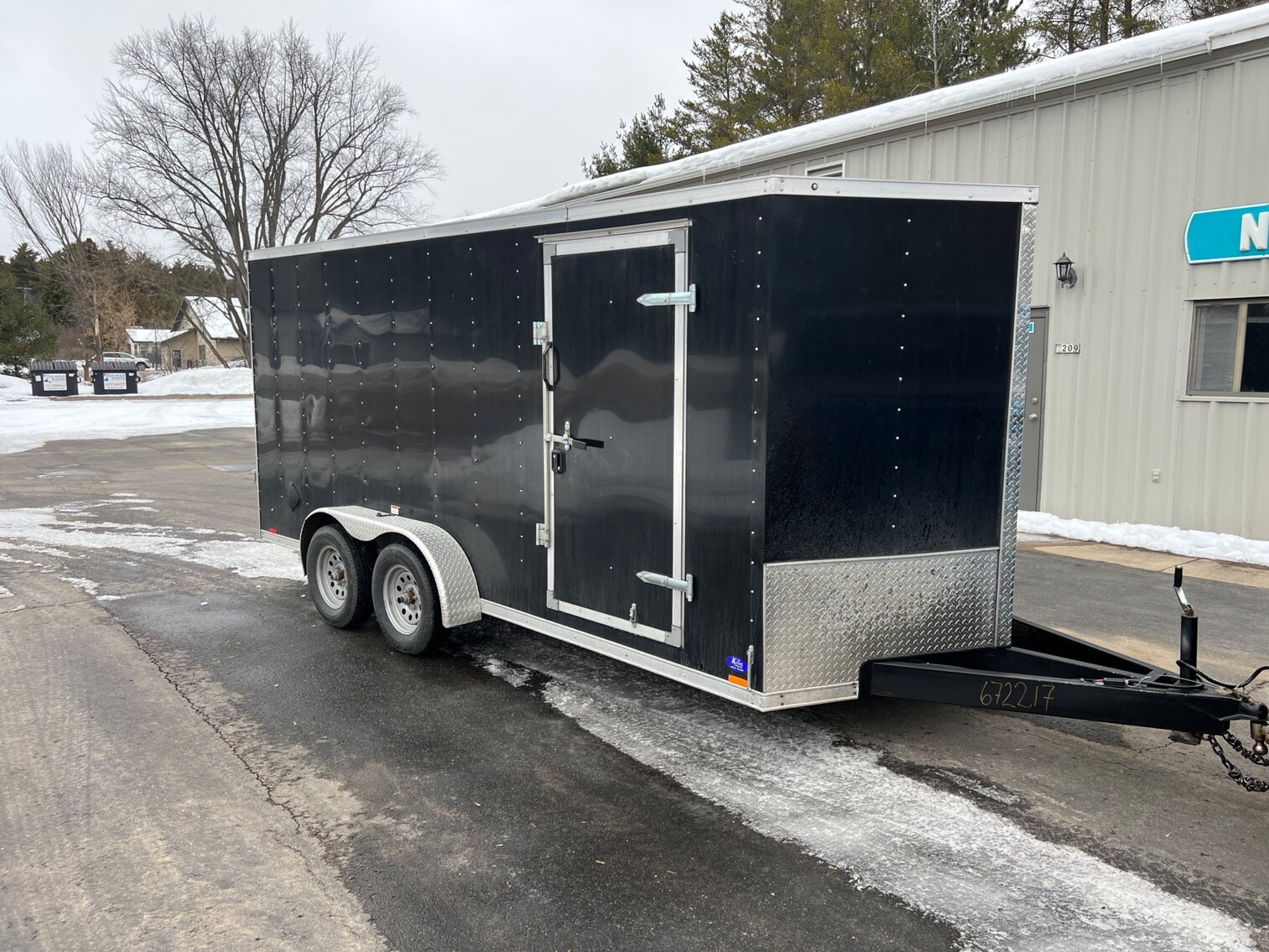 2023 Enclosed Trailer 7x16 