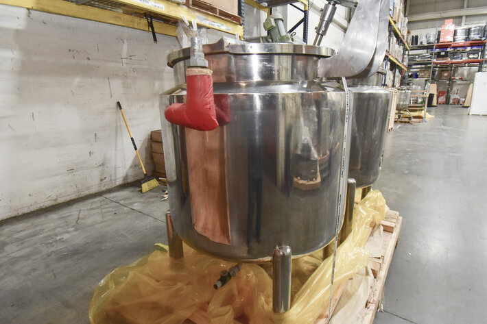 Image for *** SOLD *** MJK1534 Stainless Steel Mixing Tank With Agitator