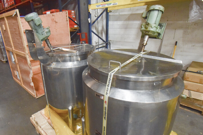 Image for MJK1535 Stainless Steel Mixing Tank With Agitator
