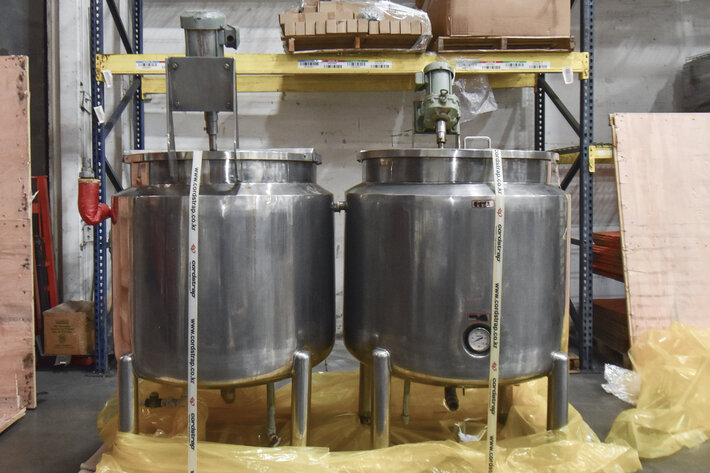 Image for MJK1535 Stainless Steel Mixing Tank With Agitator