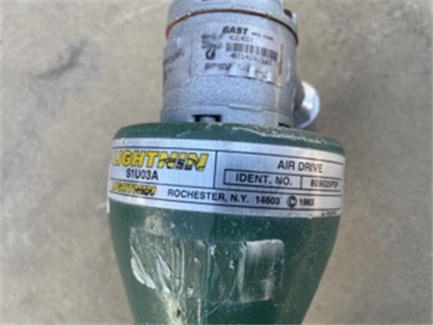 Image for ***SOLD*** MJK1572 Lightning Pneumatic Mixer