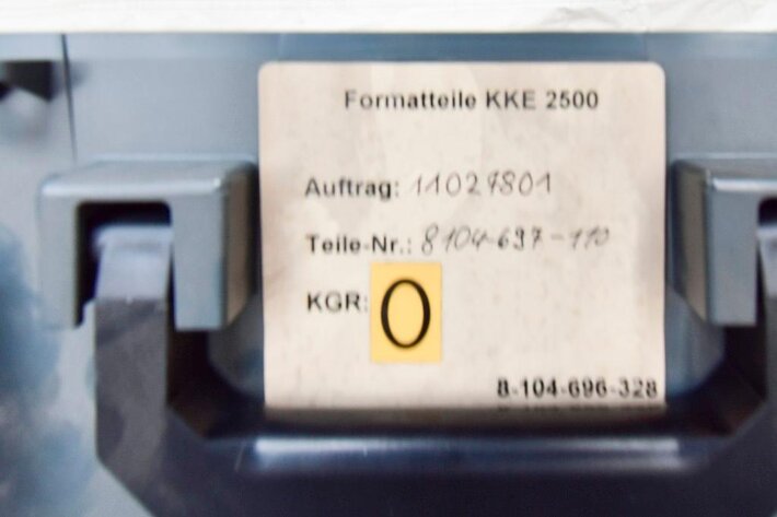 Image for ***SOLD*** MJK1549 KKE-2500-0 Bosch Parts