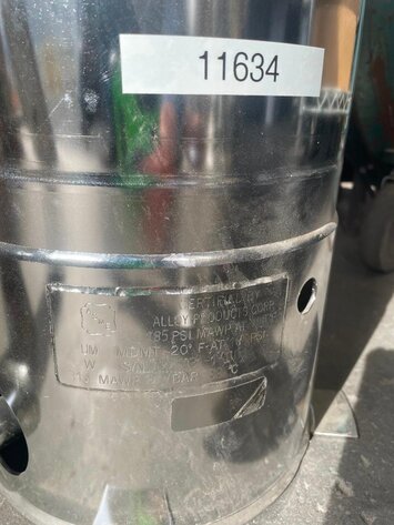 Image for MJK1542 5 Gallon S.S. Pressure Tank