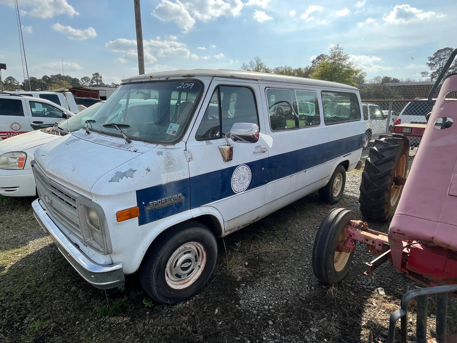 1990 CHEVROLET SPORT VAN
