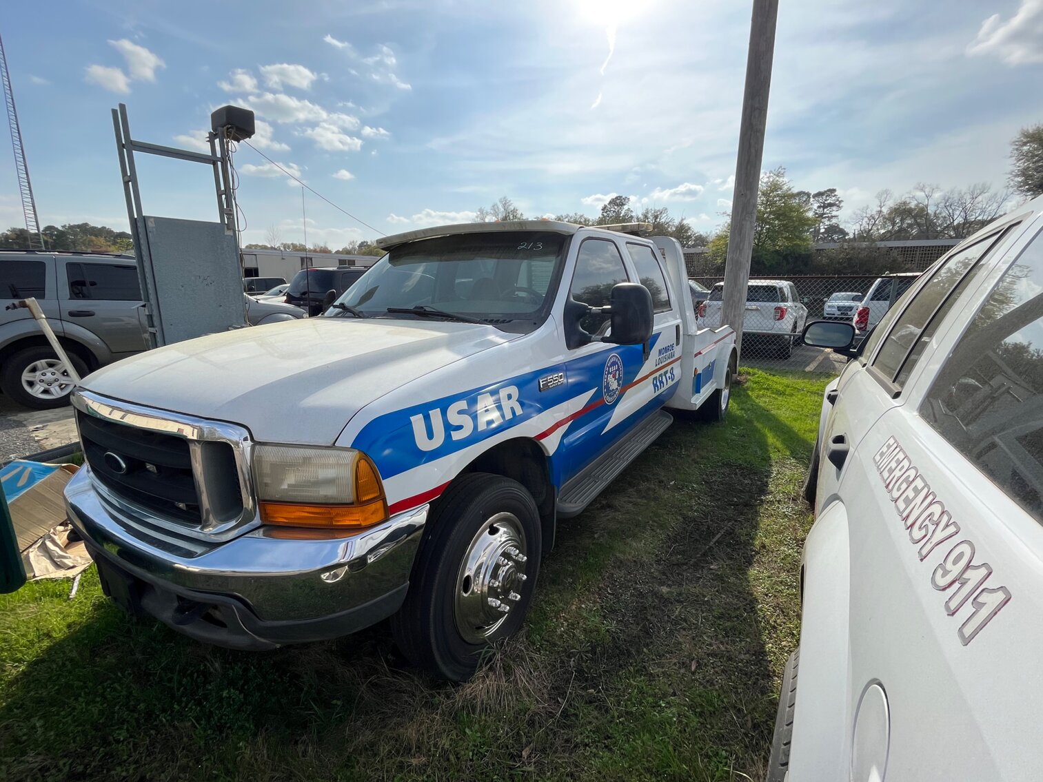 2000 FORD F550 LARIAT SUPER DUTY