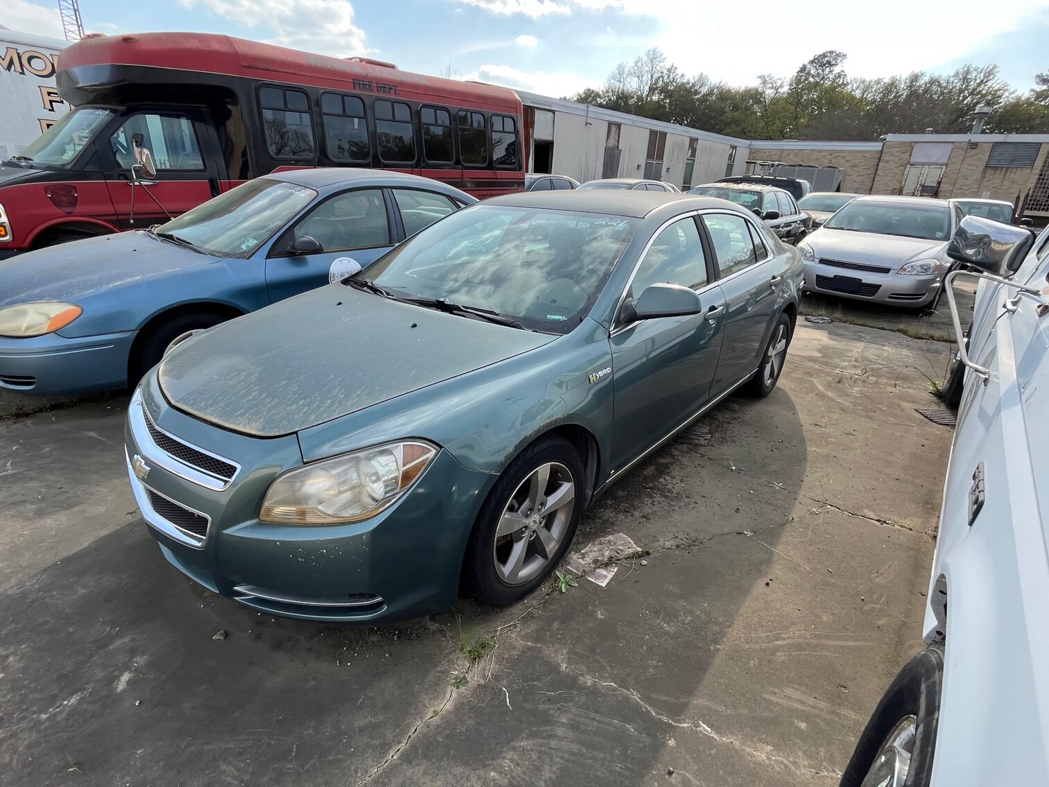 2009 CHEVROLET MALIBU HYBRID, NO TITLE