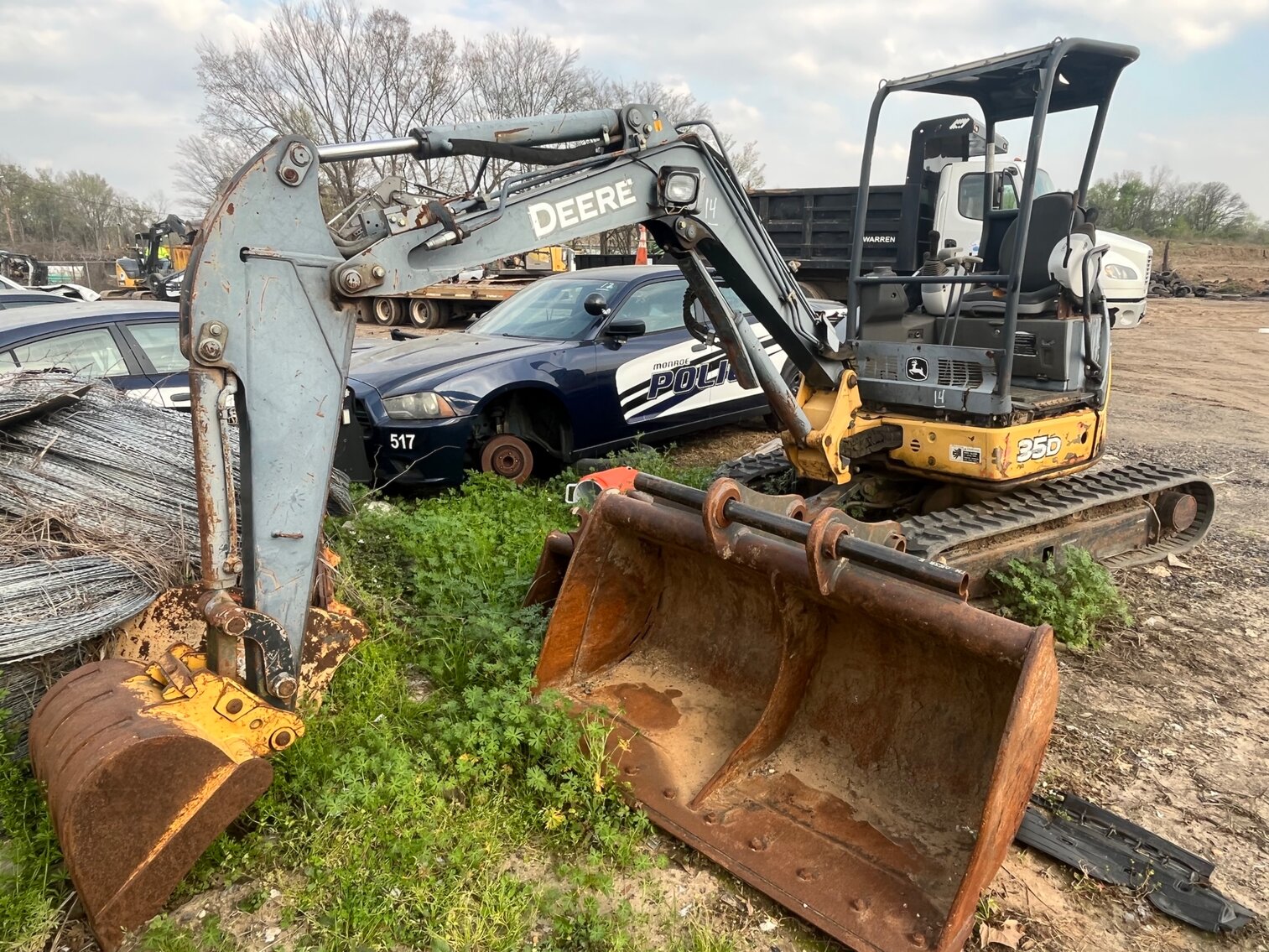 JOHN DEERE 35D MINI EXCAVATOR