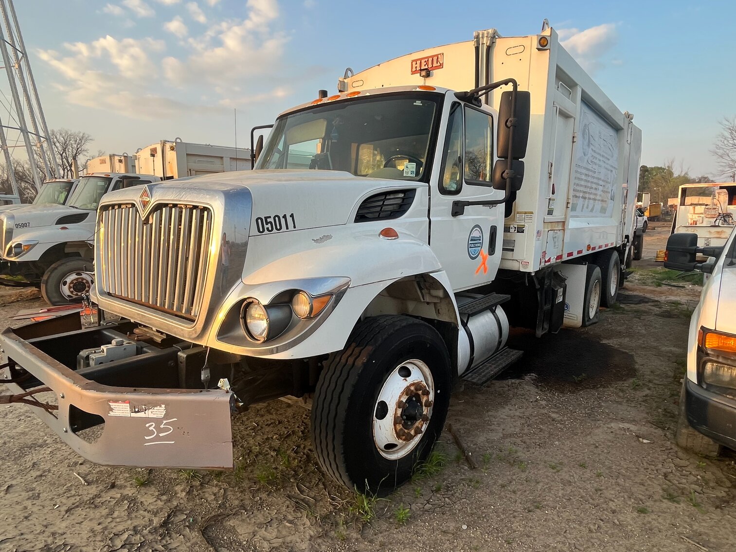 2014 INTERNATIONAL 7400 WORKSTAR TRASH TRUCK PARTS AND REPAIRS