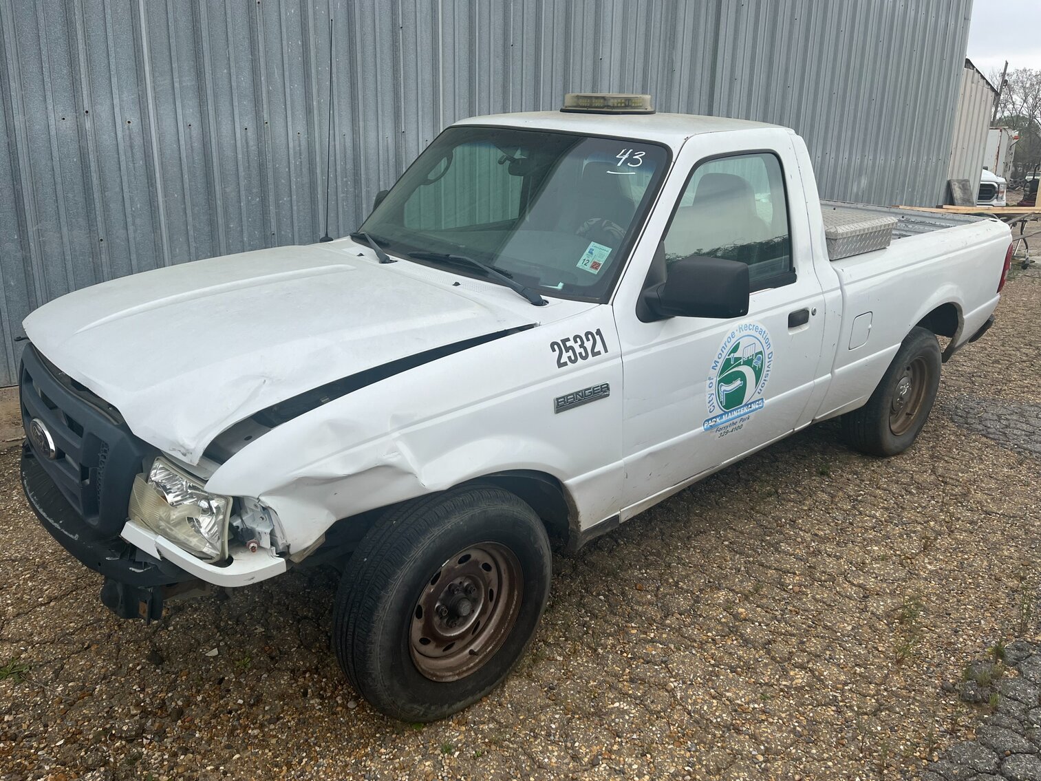 2006 FORD RANGER, NO TITLE